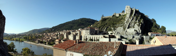 Vue panoramique de Sisteron